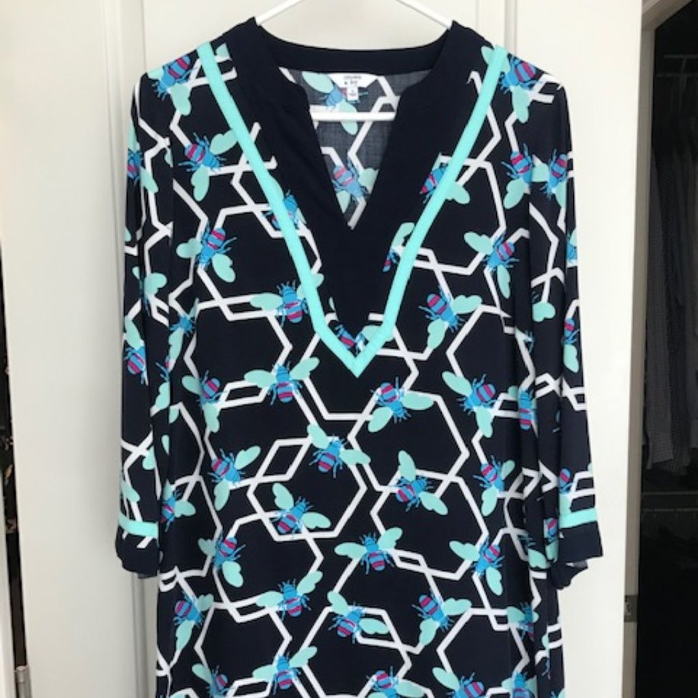 Crown & Ivy Navy Swim Cover Up